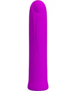 PRETTY LOVE - CURTIS MINI VIBRADOR SUPER POWER 12 VIBRACIONES SILICONA VIOLETA
