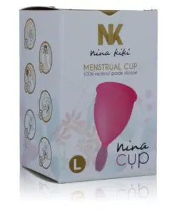 NINA KIKÍ - COPA MENSTRUAL ROSA - TALLA L