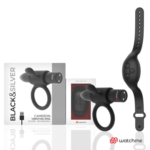 BLACKSILVER - CAMERON CONTROL REMOTO COCKRING WATCHME - Imagen 3