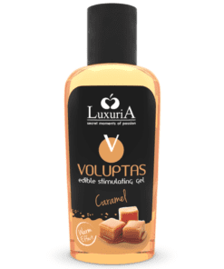 INTIMATELINE LUXURIA - VOLUPTAS GEL MASAJE COMESTIBLE EFECTO CALOR - CARAMELO 100 ML