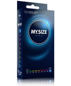 MY SIZE - PRO PRESERVATIVOS 72 MM 10 UNIDADES