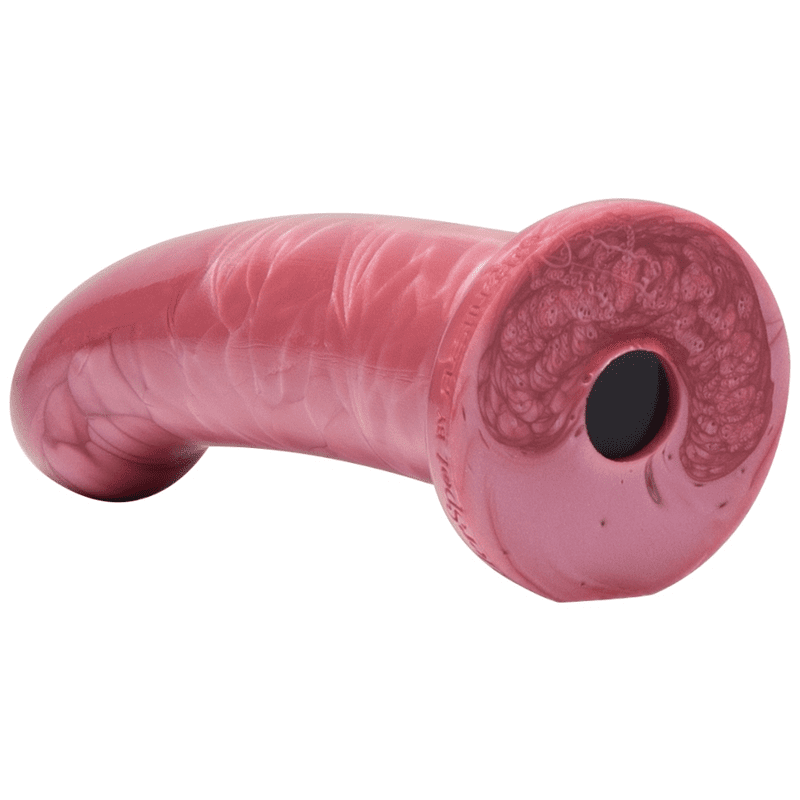 HERSPOT FLESHLIGHT - DILDO CURVADO GOLDEN ROSE L - Imagen 3