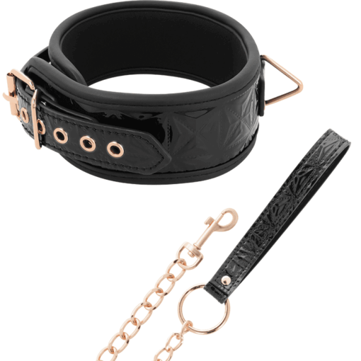 BEGME - BLACK EDITION COLLAR CUERO VEGANO CON FORRO DE NEOPRENO - Imagen 2
