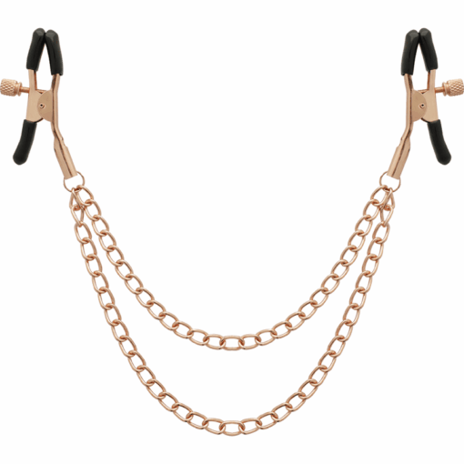 COQUETTE CHIC DESIRE - FANTASY PINZAS METALICAS PEZONES CON CADENA - Imagen 3