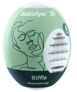 SATISFYER - RIFFLE HUEVO MASTUBADOR