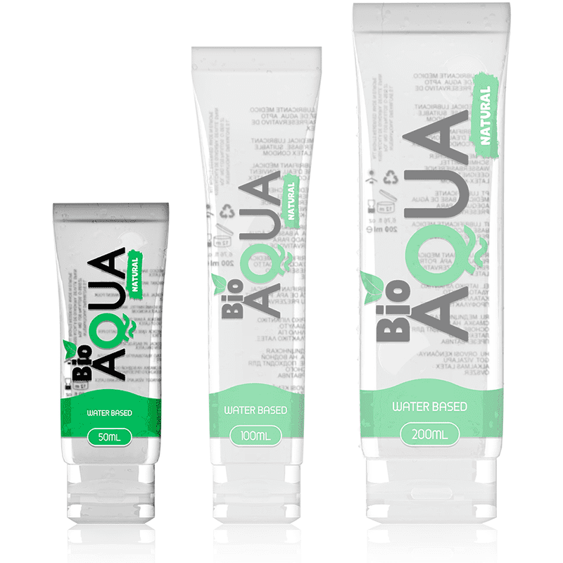 BIOAQUA LUBRICANTE INGREDIENTES NATURALES BASE AGUA 50 ML - Imagen 2
