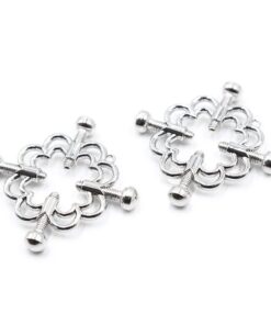 OHMAMA FETISH -  PINZAS METALICAS FLOR