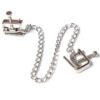 OHMAMA FETISH - PINZAS METALICAS TORNILLO CON CADENA