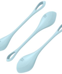SATISFYER - YONI POWER 2 KIT DE ENTRENAMIENTO AZUL