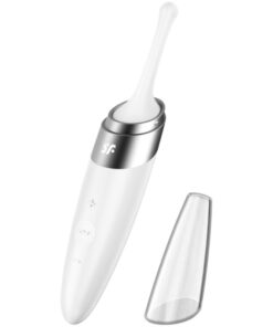 SATISFYER - TWIRLING DELIGHT ESTIMULADOR CLITORIS BLANCO