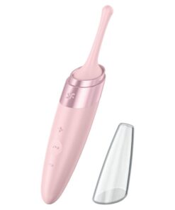 SATISFYER - TWIRLING DELIGHT ESTIMULADOR CLITORIS ROSA