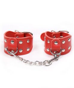 OHMAMA FETISH - ESPOSAS AJUSTABLES CON CADENA METALICA