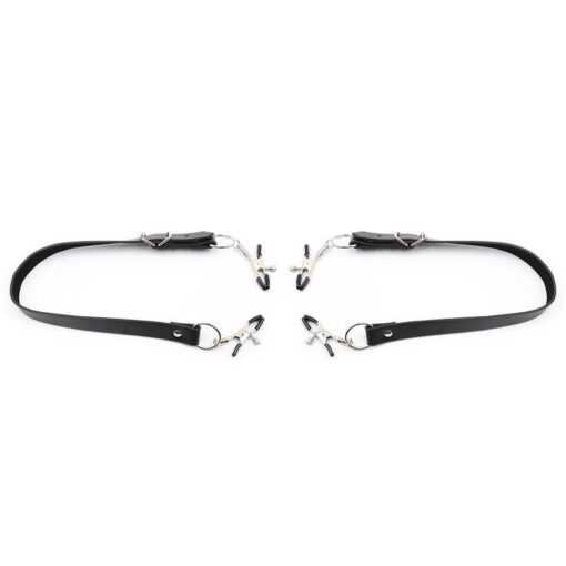OHMAMA FETISH - PINZAS CLITORIS CON CORREAS PIERNAS - Imagen 2