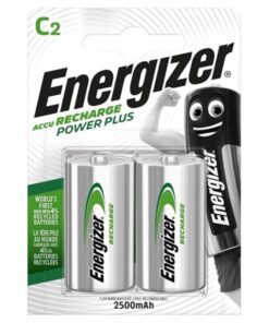 ENERGIZER - POWER PLUS PILA RECARGABLE HR14 C 2500mAh BLISTER*2