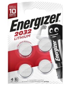 ENERGIZER - PILA BOTON LITIO CR2032 3V BLISTER*4