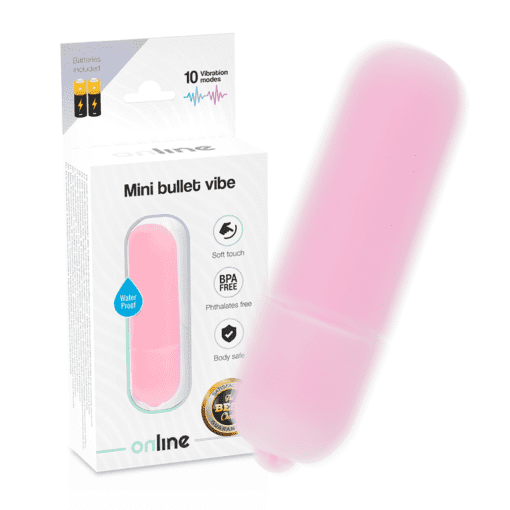 ONLINE - MINI BALA VIBRADORA ROSA - Imagen 2