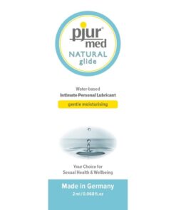 PJUR - MED NATURAL LUBRICANTE BASE AGUA 2 ML