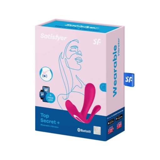 SATISFYER - TOP SECRET + VIBRADOR ROSA - Imagen 3