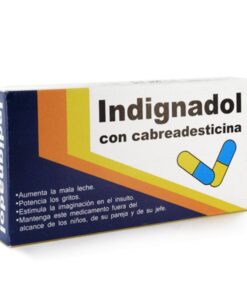DIABLO GOLOSO - CAJA DE MEDICAMENTOS INDIGNADOL