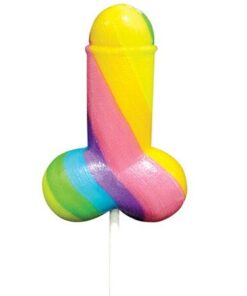 PRIDE - SPENCER  FLEETWOOD PIRULETA RAINBOW COCK LGBT