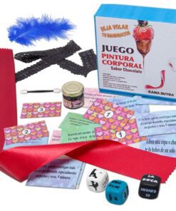 DIABLO PICANTE - JUEGO DE DADOS CON PINTURA CORPORAL