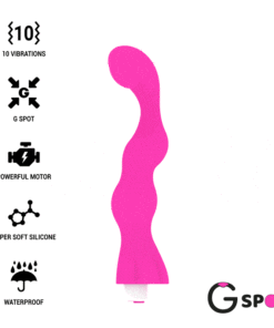 G-SPOT - GEORGE VIBRADOR PUNTO G ROSA CHICLE