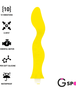 G-SPOT - GAVYN VIBRADOR PUNTO G AMARILLO