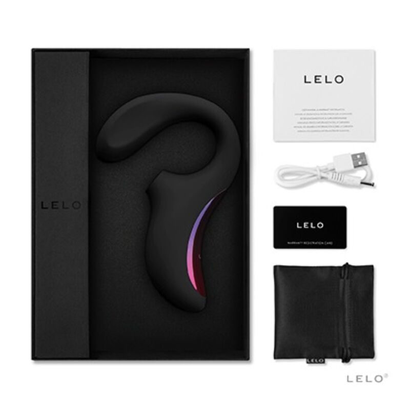 LELO - ENIGMA CRUISE MASAJEADOR SONICO DOBLE ESTIMULACION NEGRO - Imagen 4
