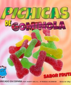 DIABLO GOLOSO - PICHITAS DE GOMINOLA FRUTAS CON AZUCAR