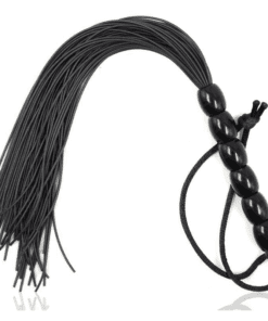 OHMAMA FETISH - LATIGO CON MANGO SILICONA ACANALADO 22 CM