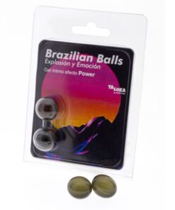 TALOKA - BRAZILIAN BALLS GEL EXCITANTE EFECTO POWER 2 BOLAS