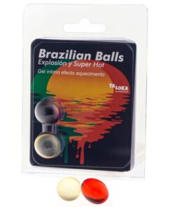 TALOKA - BRAZILIAN BALLS GEL EXCITANTE EFECTO SUPER CALIENTE 2 BOLAS