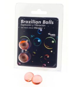 TALOKA - BRAZILIAN BALLS GEL EXCITANTE EFECTO VIBRACIÓN 2 BOLAS