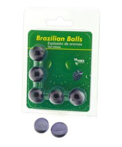 TALOKA - BRAZILIAN BALLS GEL ÍNTIMO FRUTAS DEL BOSQUE 5 BOLAS