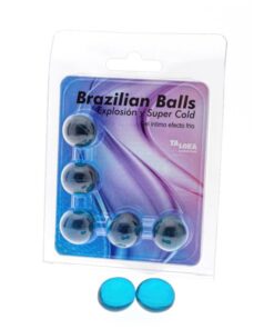 TALOKA - BRAZILIAN BALLS GEL EXCITANTE EFECTO FRÍO 5 BOLAS