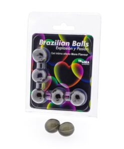 TALOKA - BRAZILIAN BALLS GEL EXCITANTE EFECTO MORE FLAVOUR 5 BOLAS