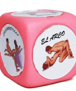 DIABLO PICANTE - DADO KAMASUTRA SUPER GRANDE DE POSTURAS ROSA