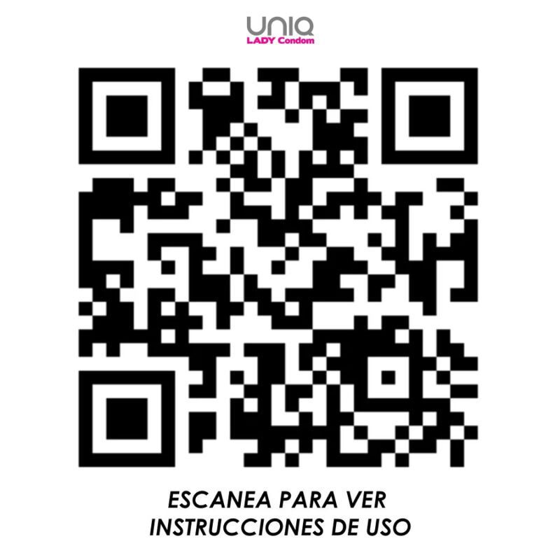 UNIQ -  LADY CONDOM PRESERVATIVOS FEMENINOS CON LIGUERO SIN LATEX 3 UNIDADES - Imagen 3