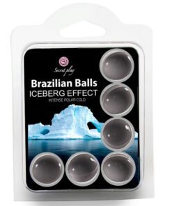 SECRET PLAY SET 6 BRAZILIAN BALLS EFECTO ICEBERG