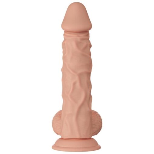 BAILE - BEAUTIFUL ENCOUNTER BURAQ DILDO REALÍSTICO FLEXIBLE 24 CM NATURAL - Imagen 3