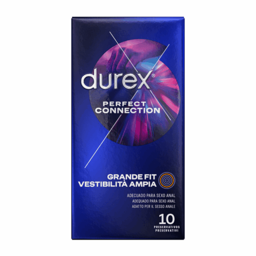 DUREX - PERFECT CONNECTION EXTRA LUBRICACION SILICONA 10 UNIDADES - Imagen 2