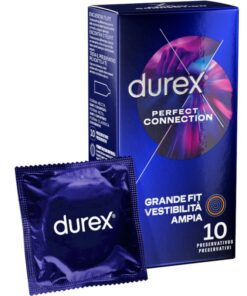 DUREX - PERFECT CONNECTION EXTRA LUBRICACION SILICONA 10 UNIDADES