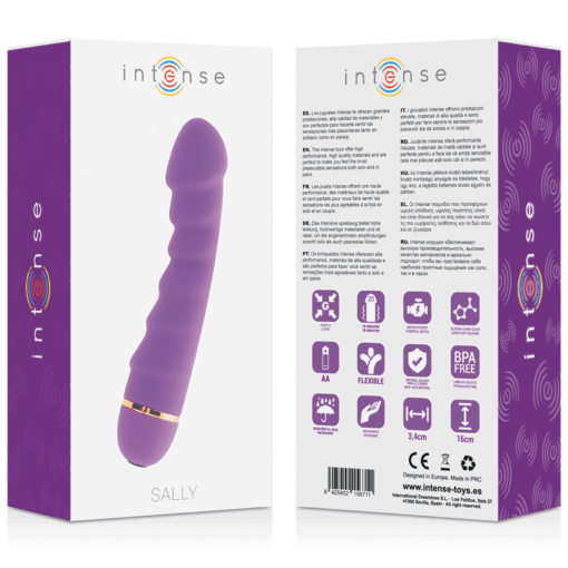 INTENSE - SALLY 20 SPEEDS SILICONE LILA - Imagen 5