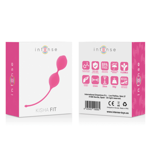 INTENSE - KISHA FIT SILICONE KEGEL FUCHSIA - Imagen 3