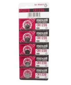 MAXELL - PILA BOTON LITIO CR1220 3V BLISTER*5
