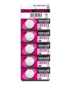 MAXELL - PILA BOTON LITIO CR2025 3V BLISTER*5