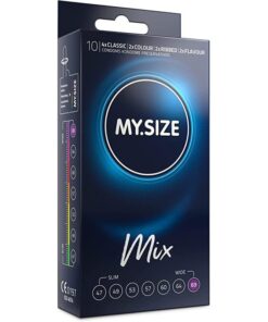 MY SIZE - MIX PRESERVATIVOS 69 MM 10 UNIDADES