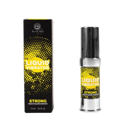 SECRETPLAY - VIBRADOR LÍQUIDO ESTIMULADOR UNISEX STRONG  15 ML - Imagen 4