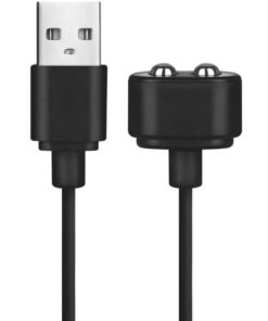 SATISFYER - CABLE USB CARGADOR NEGRO