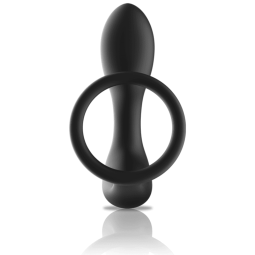 BLACKSILVER - MASAJEADOR ANAL CONTROL REMOTO SILICONA RECARGABLE NEGRO - Imagen 4